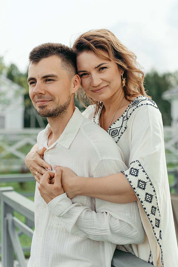 Марина Давудова с супругом